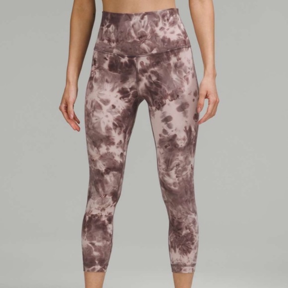 Lululemon Align HR high rise Mink Bery Leggings-23” size 4 - Picture 2 of 9